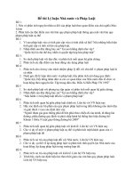 Đề thi lý luận nhà nước và pháp luật