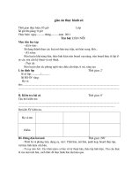 giáo án thực tập điện tử cơ bản