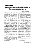 Báo cáo   điểm mới của pháp luật việt nam về hành nghề tư vấn pháp luật của tổ chức luật sư nước ngoài tại việt nam  