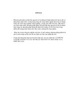 NHỮNG VẤN ĐỀ CHUNG VÀ CÁC KĨ THUẬT NGUYÊN TỬ HÓA MẪU CỦA PHÉP ĐO AAS