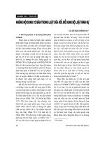 Báo cáo   những nội dung cơ bản trong luật sửa đổi, bổ sung bộ luật hình sự   