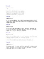 dap an cac ma de tot nghiep