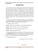 Đồ án tốt nghiệp: Kỹ thuật lập trình bằng Grafcet và ứng dụng trong dây chuyền chế biến sữa ngô