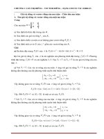 CHƯƠNG 1 GIÁ TRỊ RIÊNG – VECTOR RIÊNG – DẠNG CHUẨN tắc JORDAN