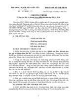 Chương trình công tác đội năm học 2015  2016