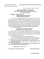 Đề nghị khen   Lê Thị Thanh Thủy