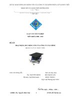 Hoạt động huy động vốn của công ty tài chính pháp luật và thực tiễn 