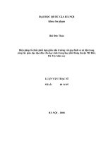 Biện pháp tổ chức phối hợp giữa nhà trường với gia đình và xã hội trong công tác giáo dục đạo đức cho học sinh trung học