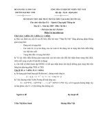 ĐỀ THI kết THÚC học PHẦN TRÍ TUỆ NHÂN tạo  hệ CHUYÊN GIA