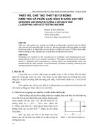 Báo cáo nghiên cứu khoa học    THIẾT kế, CHẾ tạo THIẾT bị tự ĐỘNG KIỂM TRA và PHÂN LOẠI KÍCH THƯỚC CHI TIẾT  