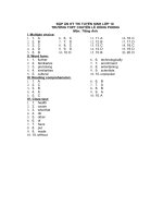 Đáp án Anh vào lớp 10 LHP htp://violet.vn/thcs nguyenvantroi hochiminh