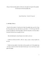 Nghiên cứu khoa học   kết quả 10 năm hoạt động nghiên cứu khoa học công nghệ của trung tâm thực nghiệm  chuyển giao kỹ thuật công nghiệp rừng   