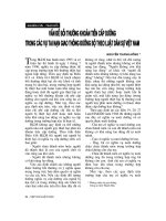 Báo cáo   vấn đề bồi thường khoản tiền cấp dưỡng trong các vụ tai nạn giao thông đường bộ theo luật dân sự việt nam  