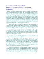 Báo cáo luận án tiến sĩ  nghiên cứu sử dụng vỏ sắn (khoai mì) trong thức ăn cho bò nuôi lấy thịt 