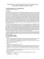 Báo cáo khoa học   ẢNH HƯỞNG của NỒNG độ ION CLO, độ ẩm và CHIỀU dày bê TÔNG đến QUÁ TRÌNH ăn mòn cốt THÉP   