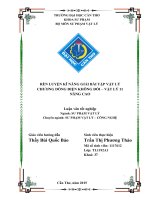 rèn luyện kĩ năng giải bài tập vật lý chương dòng điện không đổi – vật lý 11 nâng cao
