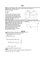 ÔN TẬP THI VÀO THPT 2011 2012 ĐỀ SỐ I