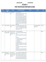 Modun11 PHÁC THẢO KẾ HOẠCH HÀNH ĐỘNG CỦA BẠN