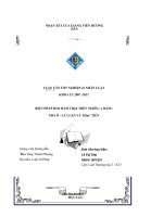 Biện pháp bảo đảm thực hiện nghĩa vụ bằng nhà ở lý luận và thực tiễn 