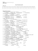 Kiem tra 15'' Unit 14