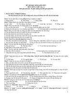 Bộ đề thi   đáp án TV5