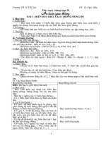 Giao an An Toan Giao Thong lop 4