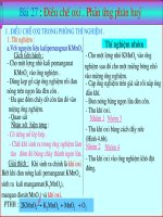 Bai 27 Dieu che oxi   phan ung phan huy
