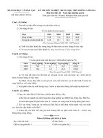 Đề thi môn Địa lý TN THPT 2011(Hệ Giáo dục thường xuyên)