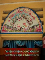 Báo cáo quá trình xây dựng thư viện thân thiện