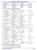 ĐỀ ĐA TS VÀO 10 (ĐỀ CHÍNH THỨC)