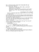 đề kiểm tra 15 phút ngữ văn 9 học kì II