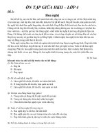 đọc thầm tham khảo giữa HKII lớp4