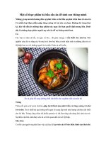 Một số thực phẩm bà bầu cần ăn để sinh con thông minh