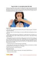 Nguyên nhân và cách phòng bệnh hôi chân