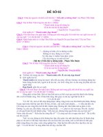 CÁC DẠNG ĐỀ THI LỚP 10 ( SỒ 2 )