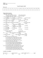 Kiem tra 15'' Unit 13