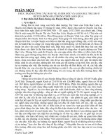 THỰC TRẠNG CÔNG TÁC BẢO VỆ, CHĂM SÓC VÀ GIÁO DỤC TRẺ EM Ở HUYỆN ĐÔNG HẢI TRONG THỜI GIAN QUA