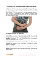 Ung thư tuyến tụy - nguyên nhân, triệu chứng và cách điều trị