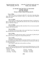 đề thi sinh vào 10