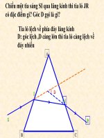 BÀI 24: TÁN SẮC ÁNH SÁNG