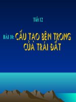 bai 12 cau tao trong cua trai dat
