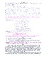 CÁC DẠNG ĐỀ THI LỚP 10 ( SỒ 3)