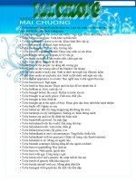 Những cụm từ T.Anh thông dụng