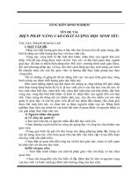 Skkn: Phụ đạo HS, tg: Phạm Hoàng Lập