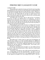 Phương pháp phát hiện và giải quyết vấn đề