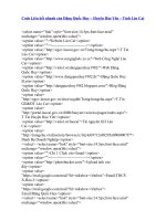 Code Liên kết nhanh của Đặng Quốc Huy