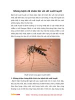 Những bệnh dễ nhầm lẫn với sốt xuất huyết