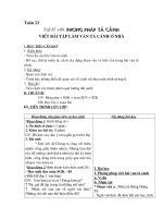 phương pháp tả cảnh