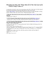 Phù phép cho dòng chữ cuối Website