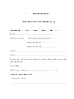 Biên bản họp Chi đoàn